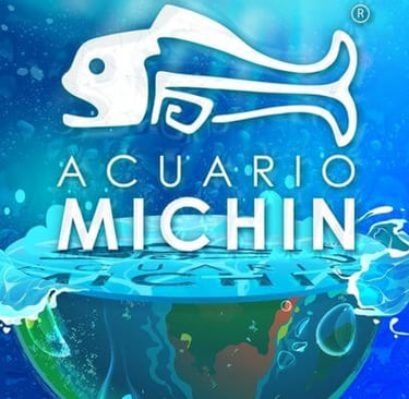 logotipo acuario michin - Tour acuario Michin saliendo de Morelia