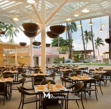 restaurante hotel crown paradise golden - viajes a puerto vallarta saliendo desde morelia