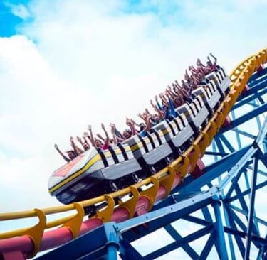 Juego en Six Flags - Tour Six Flags saliendo de morelia