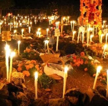 Panteon de Tzurumutaro - Tour noche de muertos saliendo de morelia