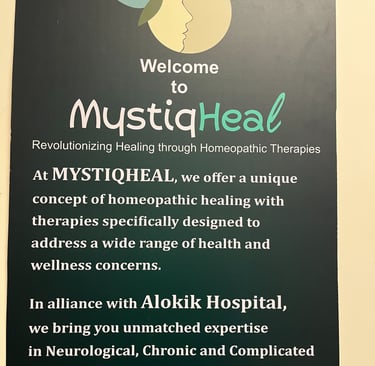 A captivating glimpse of MystiqHeal, where timeless architecture meets a soothing environment, perfect for recovery