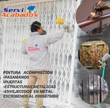 Servicio de Pintura para Puertas Metálicas en Locales Comerciales