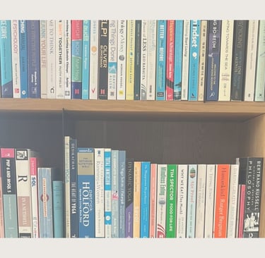 Bookshelf – Thriving Happy blog on how long it takes to form a habit