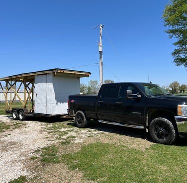 Hutch Drone Pro Custom Drone Trailer ready to go to work