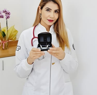 Dra. Thais Lima Ferreira - Especialista em Reabilitação Auditiva na All Sounds - ABCD Paulista