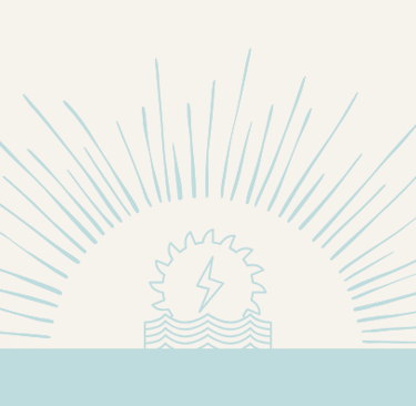 a row of wheat ears with a sunbeam in the background