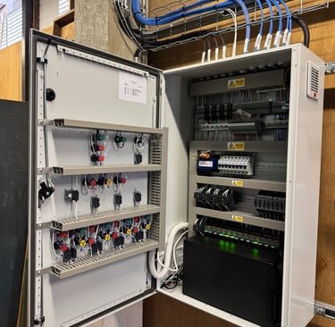 Electrician Exeter Commercial Control Panel Installation