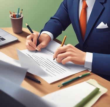 a black pen on a white surface