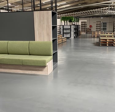 Tswanacrete Botswana industrial flooring solutions for warehouses using durable epoxy and polyurethane coatings