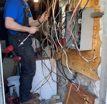 Panel wirings