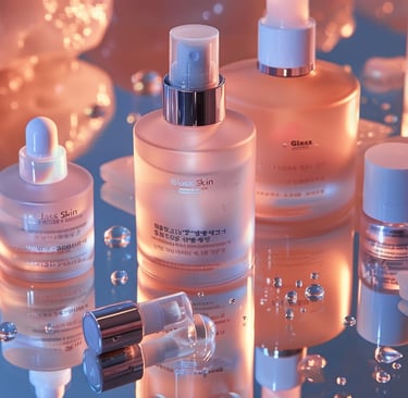 High end Korean skincare products