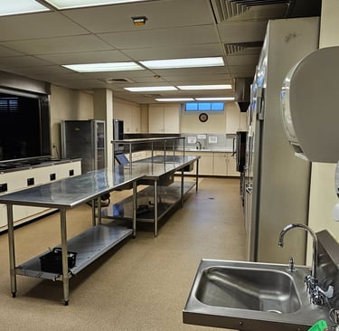 commercial kitchen, clean kitchen, deep cleaning, shinny