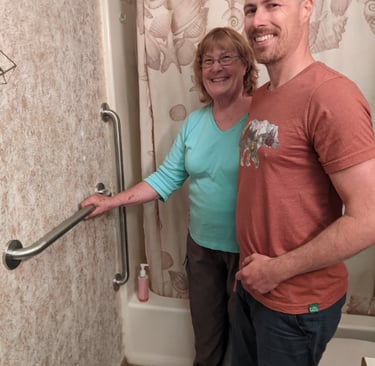 Grab Bar Installation, Sebastopol CA
