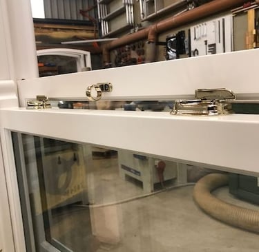 Lockable sash window furniture Belfast