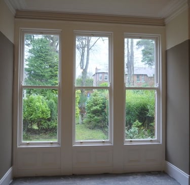 Sash window renovation Belfast