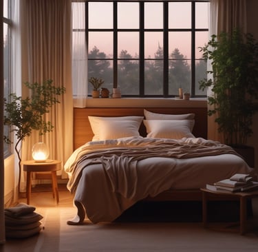 photo of white staircase