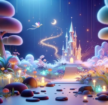 Final render of a CG scene.