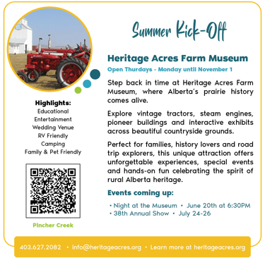 Heritage Acres Farm Museum