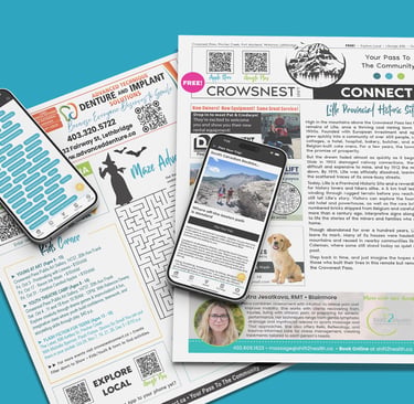 Crowsnest Connect - Publication, Online Add-ons and our unique App