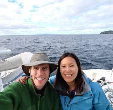 Leaving New Zealand on Paje