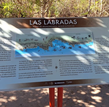 Las Labradas Trail Map