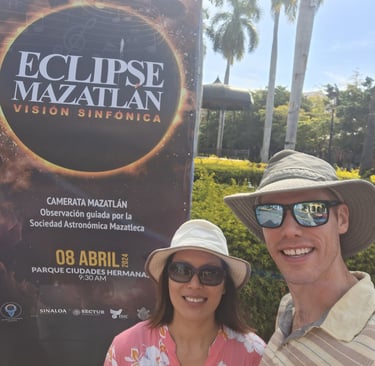 Mazatlán Eclipse 2024 poster