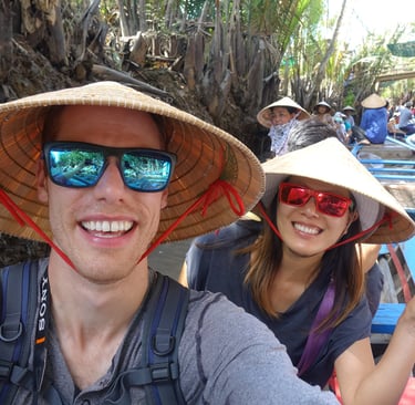 Boating on the Mekong Delta