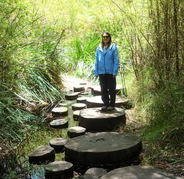 Janet on the Mammoth cave nature walk