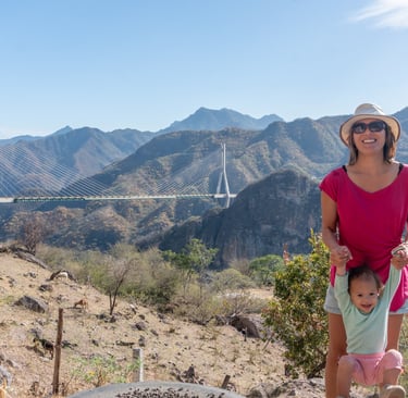 Aliya Hanging around the bridge