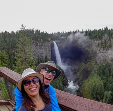 Main viewing platform for Helmcken Falls