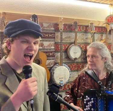 Titelfoto til musikunderholdningen Kim Larsen Musik