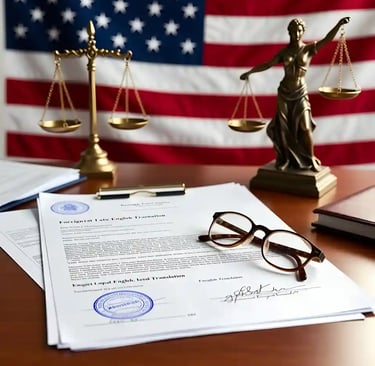 8 CFR 103.2(b)(3) Translation Certification