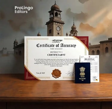 Certified Translation in Siddharthnagar
