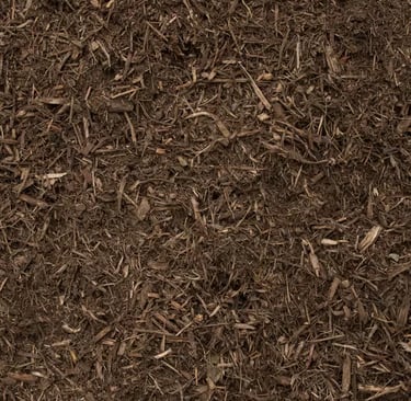 brown mulch