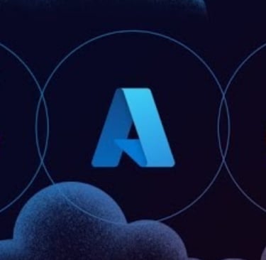 the logos of aws, Azure, and GCP