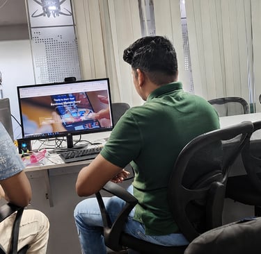 AI tools training for digital marketing students
