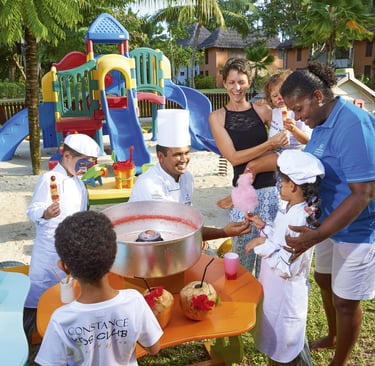 Constance Lemuria (Praslin Island), is a family friendly resort (photo courtesy of Expedia)