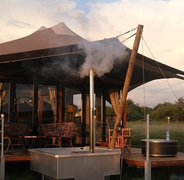 Escarpment Luxury Camp Serengeti (photo courtesy of Expedia)