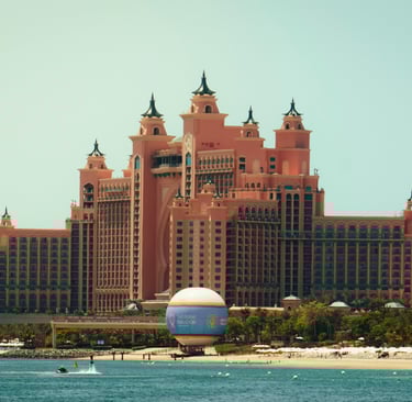 Lodge at the splendid Atlantis The Palm in Dubai