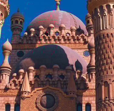 Sahaba Mosque in Sharm El Sheikh, Egypt