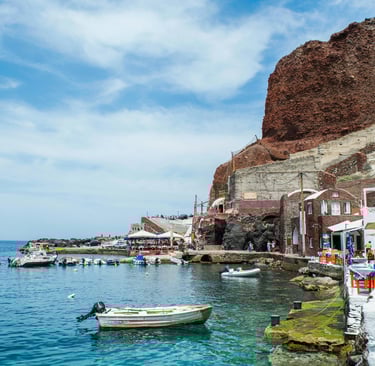 Ammoudi Bay, Santorini (picture from pexels)