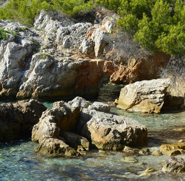 Corsica rugged and mountainous landscape. Photo from pexels