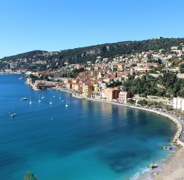 Villefranche-sur-Mer, in the Alpes-Maritimes dept in the Provence-Alpes-Côte d'Azur (pexels)