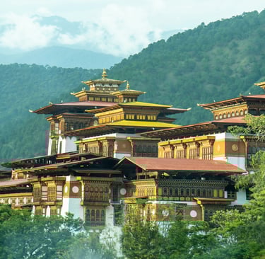 Punakha Dzong, also known as Pungthang Dewa chhenbi Phodrang