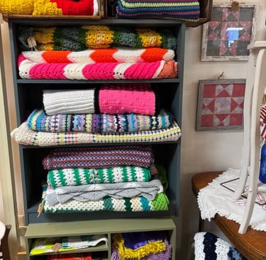 Crochet, cottage core, granny