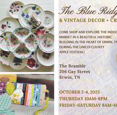 Blue Ridge China, Apple Festival, Unicoi County, TN