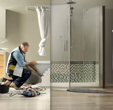 sostituzione vasca con piatto doccia