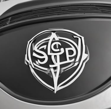 A white Land Cruiser with the World Vision logo is parked on a dirt road. A red motorcycle is nearby, with tropical trees and a simple building in the background, suggesting a rural setting.