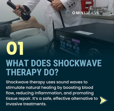 what does shockwave therapy do