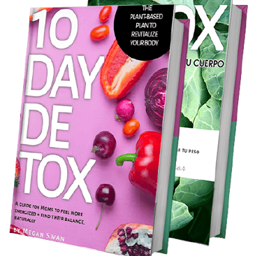 a book cover of 10 books with a variety of vegetables
